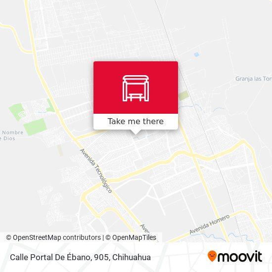 Calle Portal De Ébano, 905 map