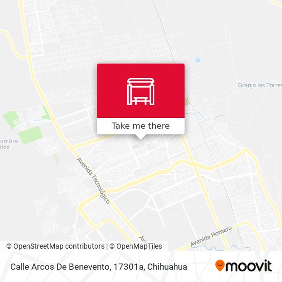 Mapa de Calle Arcos De Benevento, 17301a