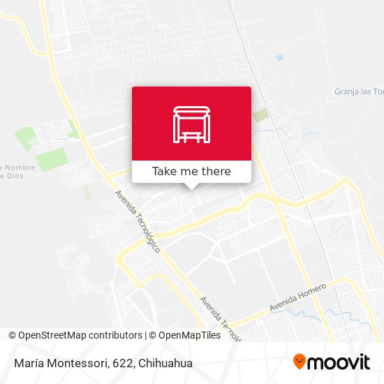 María Montessori, 622 map
