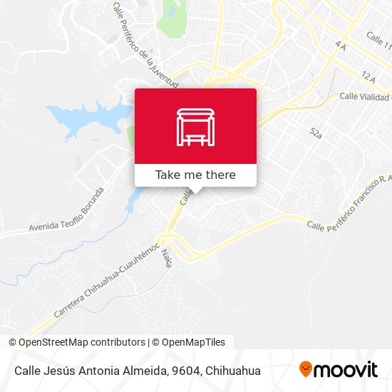 Calle Jesús Antonia Almeida, 9604 map