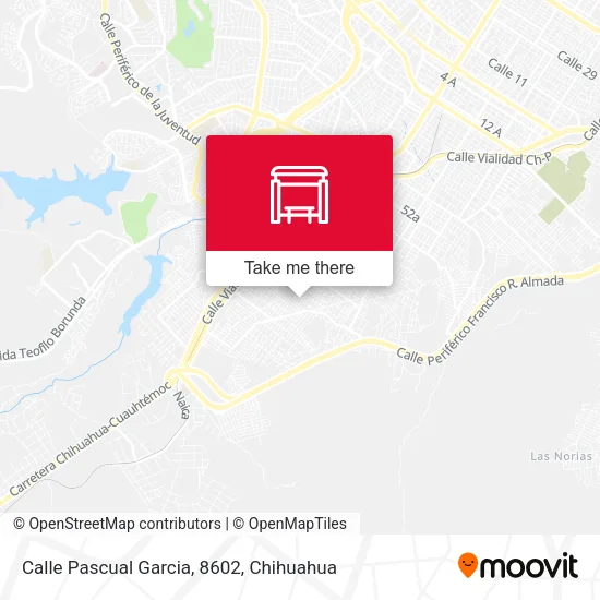 Mapa de Calle Pascual Garcia, 8602