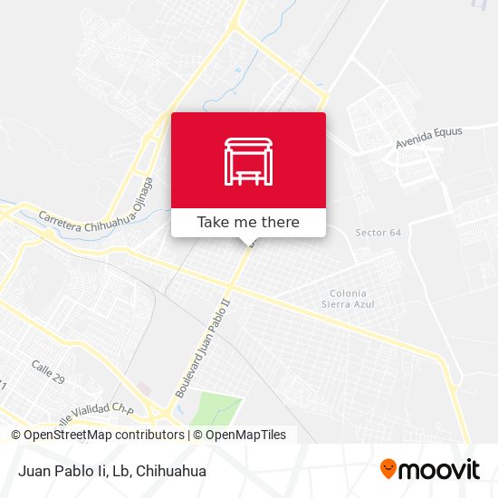 Mapa de Juan Pablo Ii, Lb