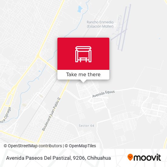 Avenida Paseos Del Pastizal, 9206 map