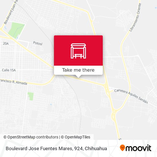Boulevard Jose Fuentes Mares, 924 map