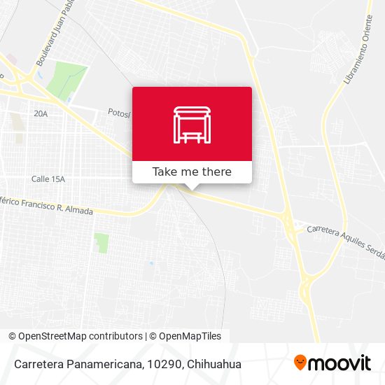 Carretera Panamericana, 10290 map