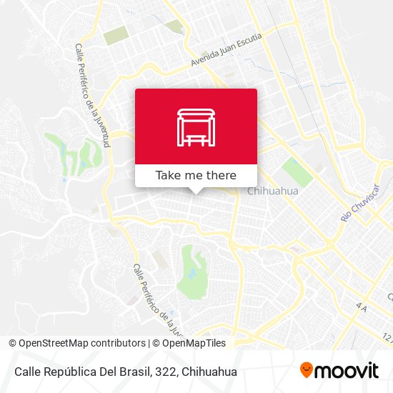 Calle República Del Brasil, 322 map