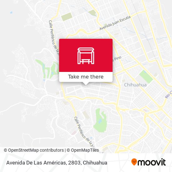 Avenida De Las Américas, 2803 map