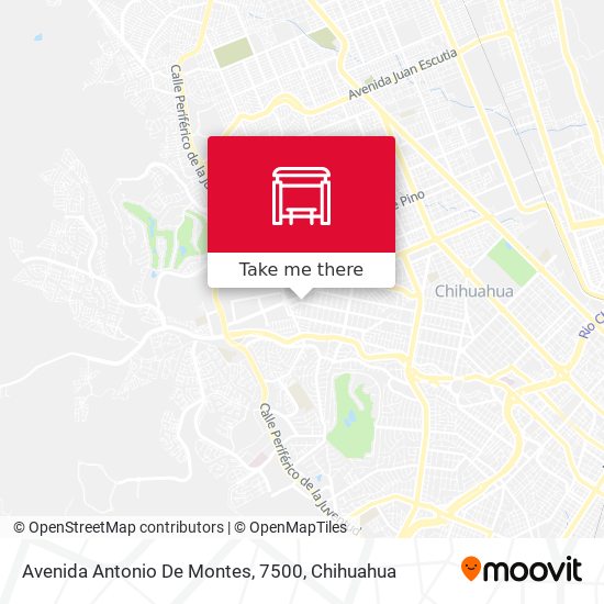 Avenida Antonio De Montes, 7500 map