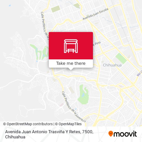 Avenida Juan Antonio Trasviña Y Retes, 7500 map