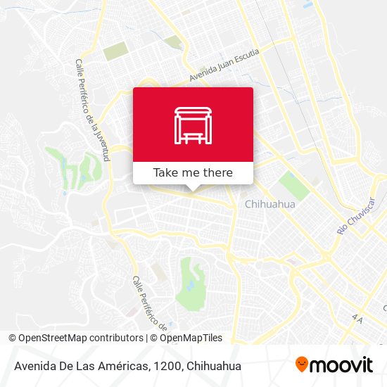 Avenida De Las Américas, 1200 map
