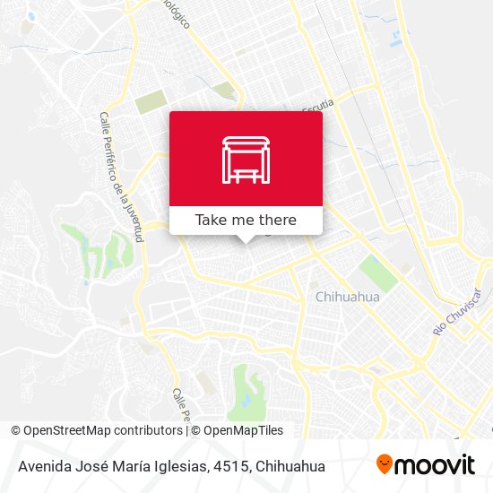 Avenida José María Iglesias, 4515 map