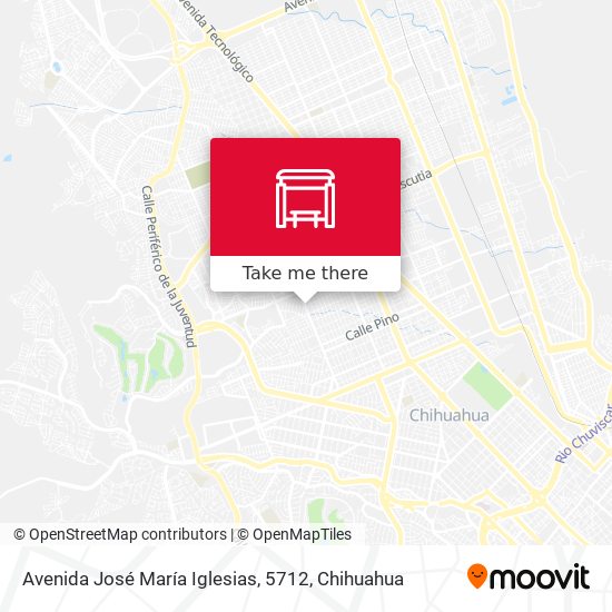 Avenida José María Iglesias, 5712 map