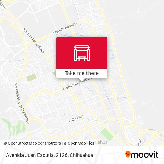 Avenida Juan Escutia, 2126 map