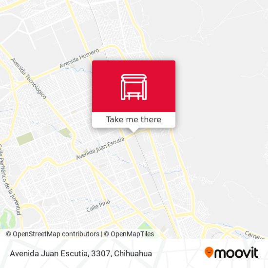 Avenida Juan Escutia, 3307 map