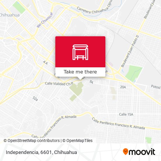 Mapa de Independencia, 6601