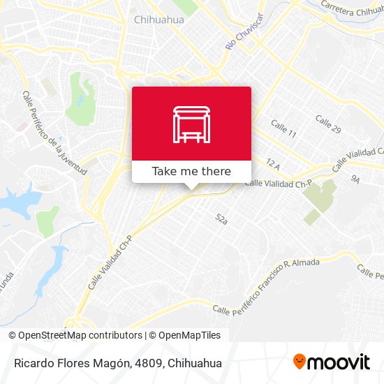 Ricardo Flores Magón, 4809 map