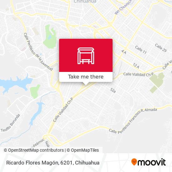 Ricardo Flores Magón, 6201 map