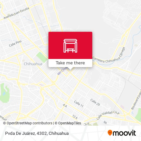 Pvda De Juárez, 4302 map