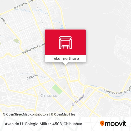 Mapa de Avenida H. Colegio Militar, 4508
