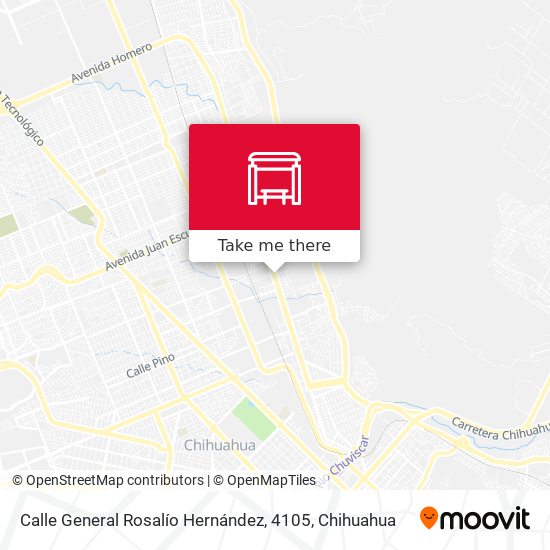 Calle General Rosalío Hernández, 4105 map