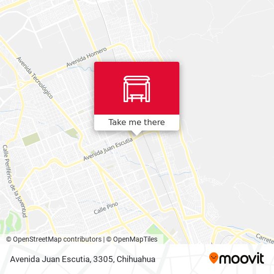 Avenida Juan Escutia, 3305 map