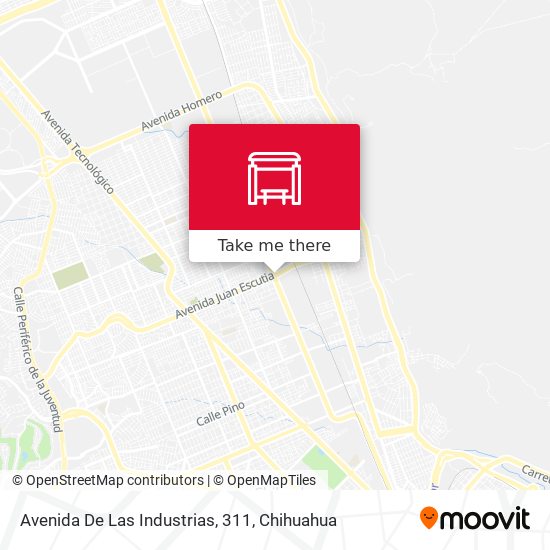 Avenida De Las Industrias, 311 map