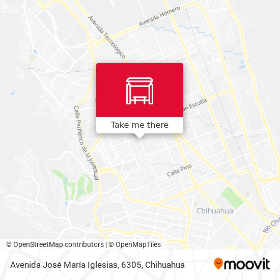 Avenida José María Iglesias, 6305 map