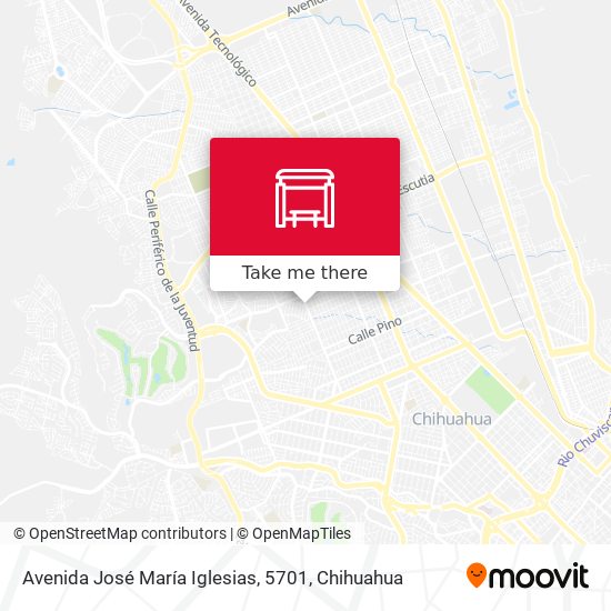 Avenida José María Iglesias, 5701 map