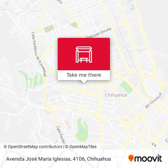 Avenida José María Iglesias, 4106 map