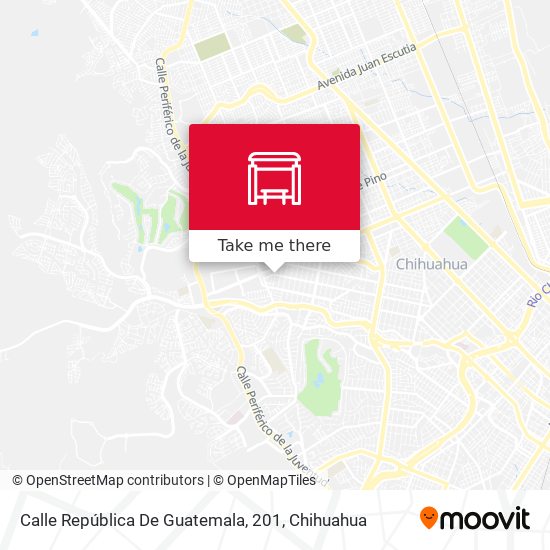 Calle República De Guatemala, 201 map