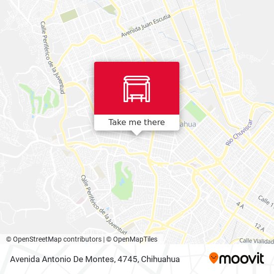 Mapa de Avenida Antonio De Montes, 4745