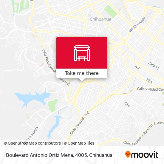 Boulevard Antonio Ortiz Mena, 4005 map