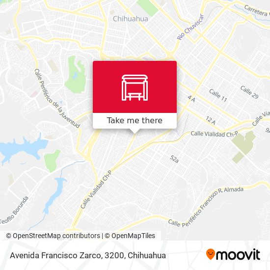 Avenida Francisco Zarco, 3200 map