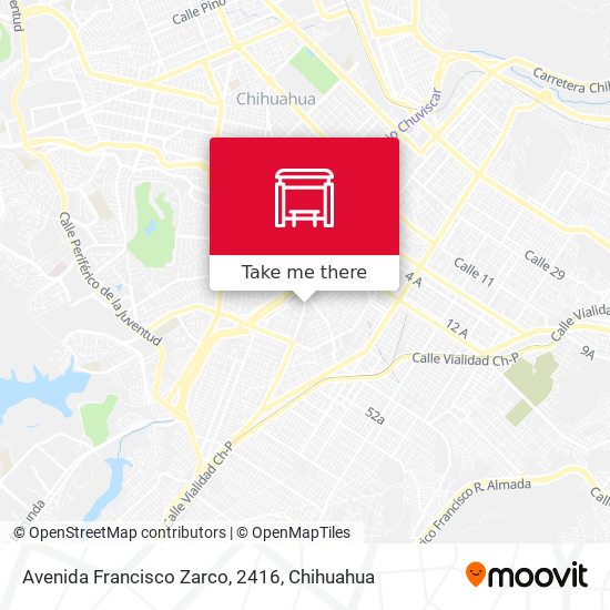 Avenida Francisco Zarco, 2416 map