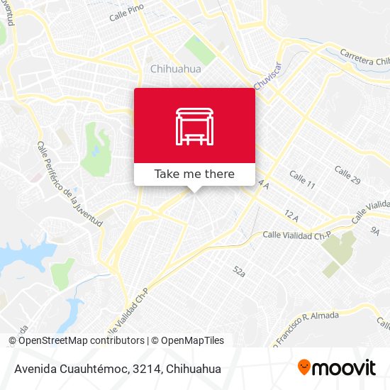 Mapa de Avenida Cuauhtémoc, 3214