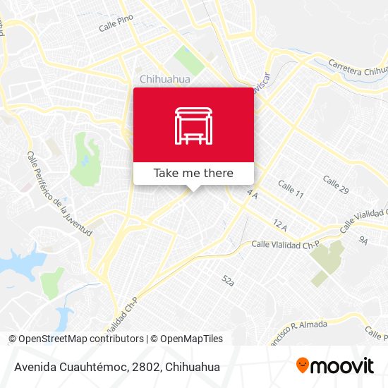 Avenida Cuauhtémoc, 2802 map