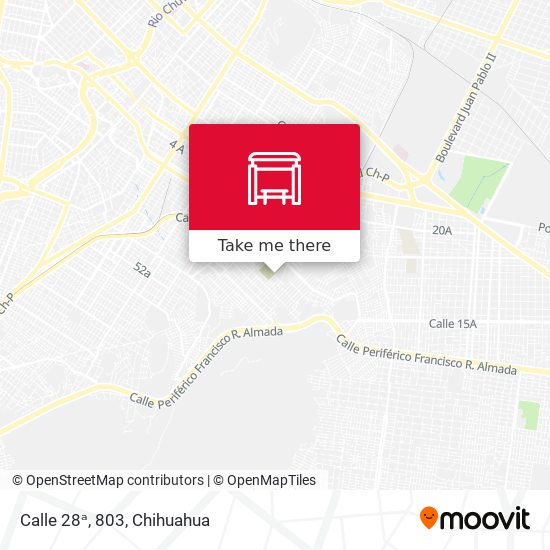 Calle 28ᵃ, 803 map