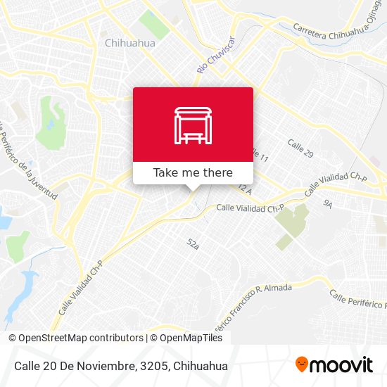 Mapa de Calle 20 De Noviembre, 3205
