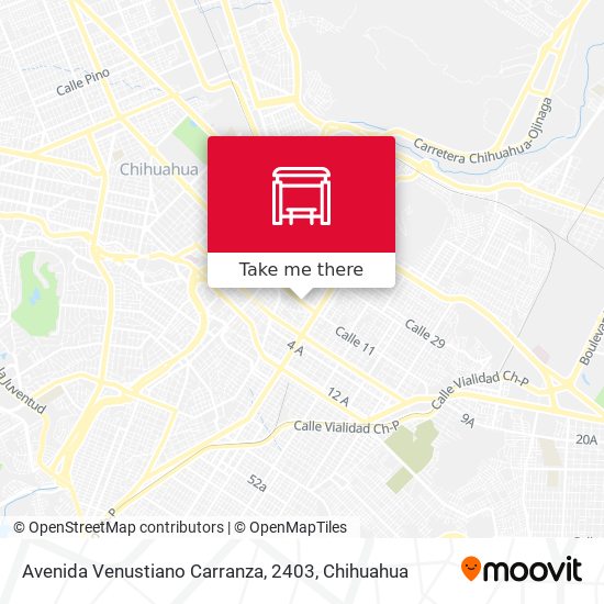 Mapa de Avenida Venustiano Carranza, 2403