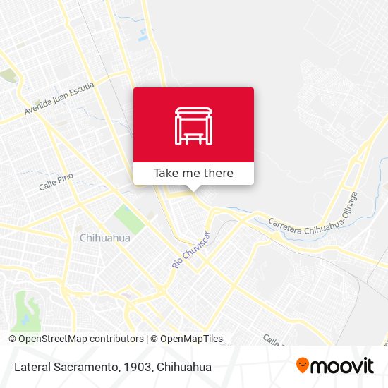 Mapa de Lateral Sacramento, 1903