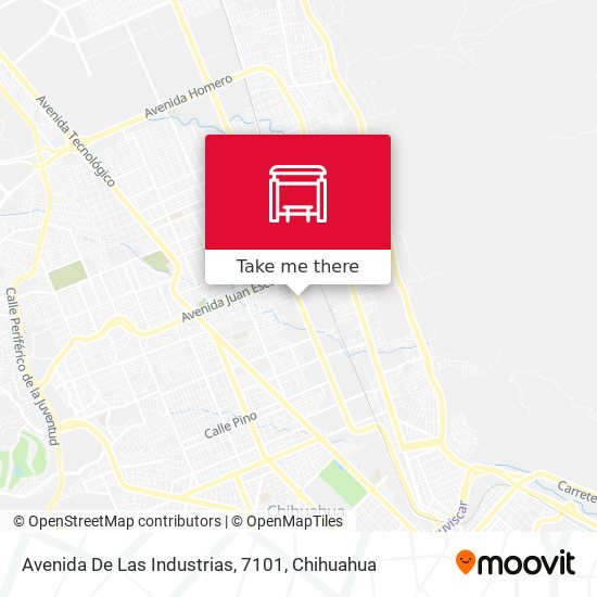 Avenida De Las Industrias, 7101 map