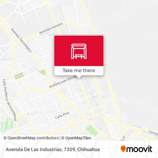 Avenida De Las Industrias, 7309 map