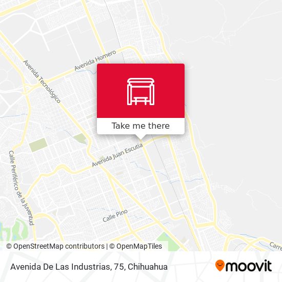 Avenida De Las Industrias, 75 map