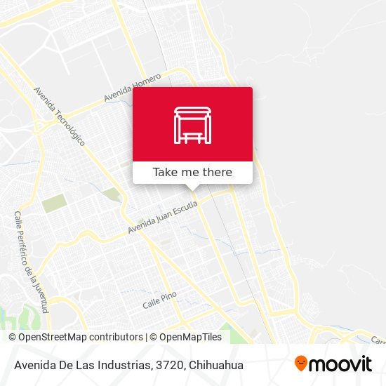 Avenida De Las Industrias, 3720 map