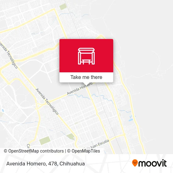 Mapa de Avenida Homero, 478