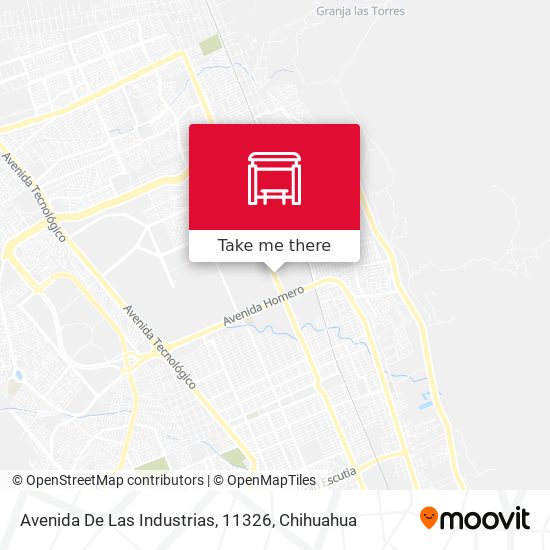Avenida De Las Industrias, 11326 map