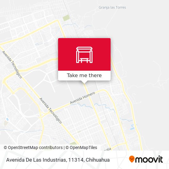 Avenida De Las Industrias, 11314 map