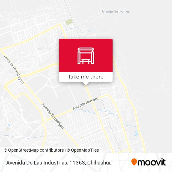 Avenida De Las Industrias, 11363 map