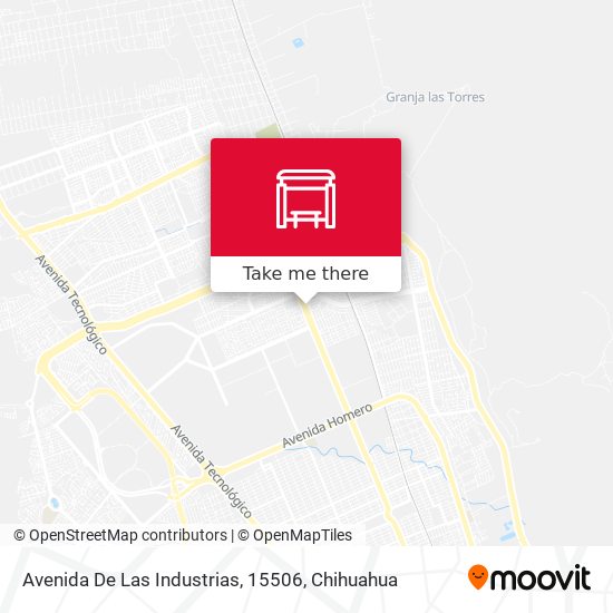 Avenida De Las Industrias, 15506 map