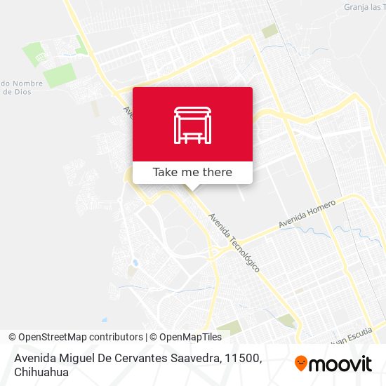 Avenida Miguel De Cervantes Saavedra, 11500 map